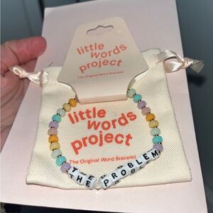 The problem cute bracelet